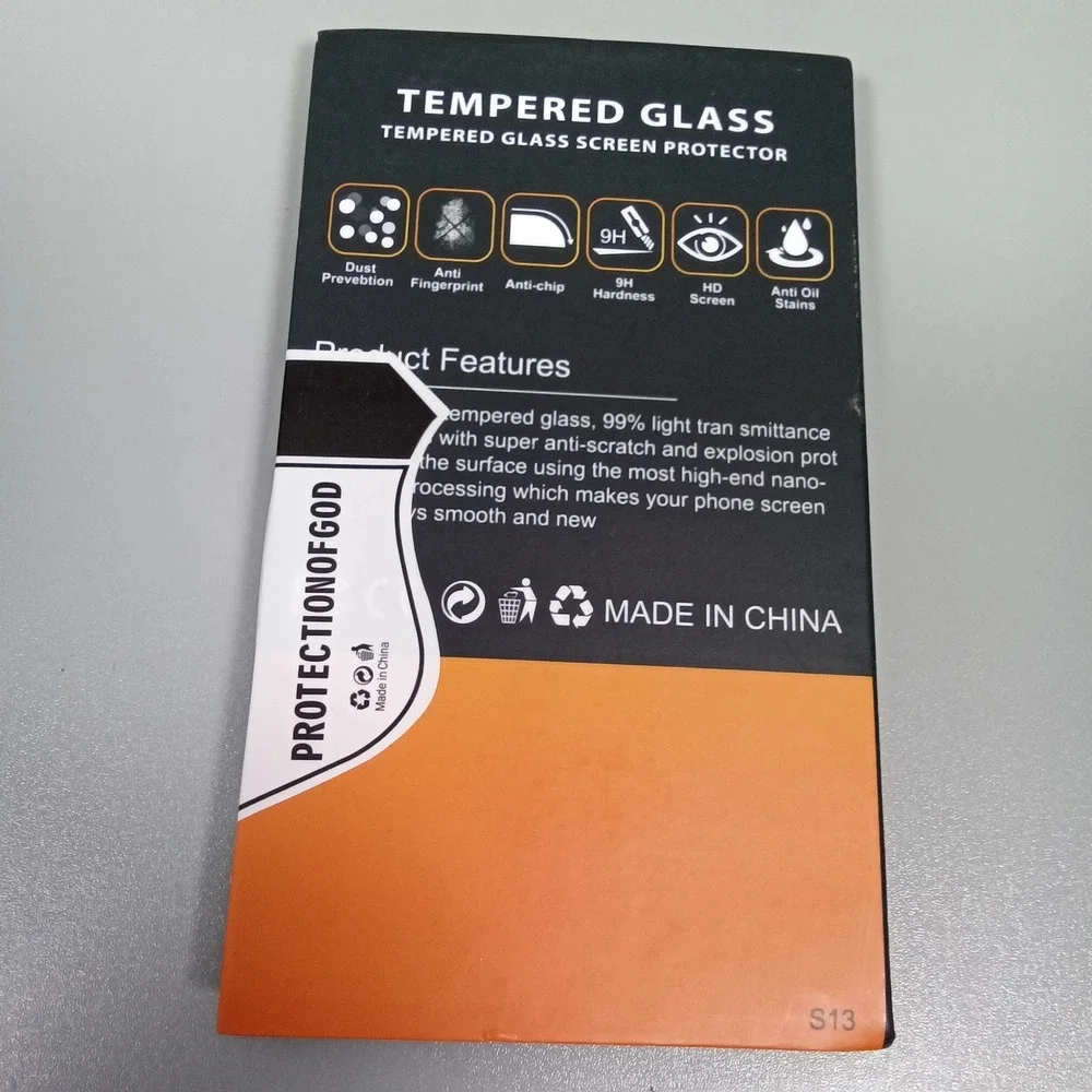 Vencom Samsung Galaxy S23 FE 5G Tempered Glass Screen Protector 9H 3+3 Pack NEW